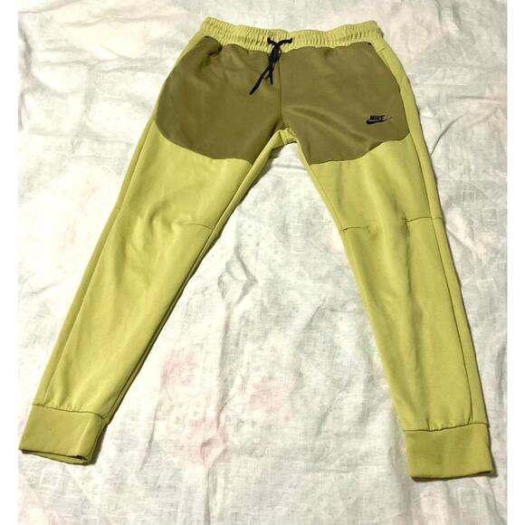 Nike Sportswear Tech Fleece Jogger Pants Men’s SZ L Olive Green CU4495-222 used - Picture 5 of 9